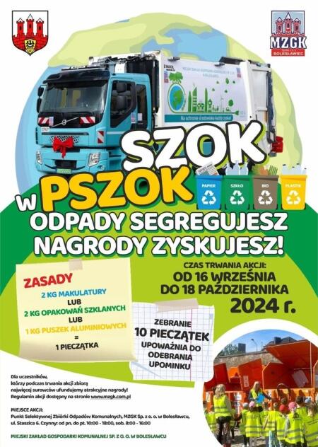 Akcja ''Odpady segregujesz nagrody zyskujesz''