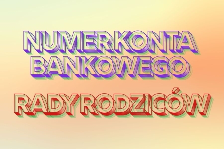 Numer konta Rady Rodziców